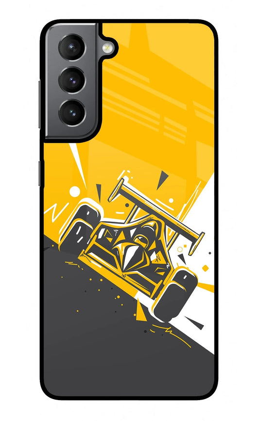 Track King Samsung S21 Plus Glass Case