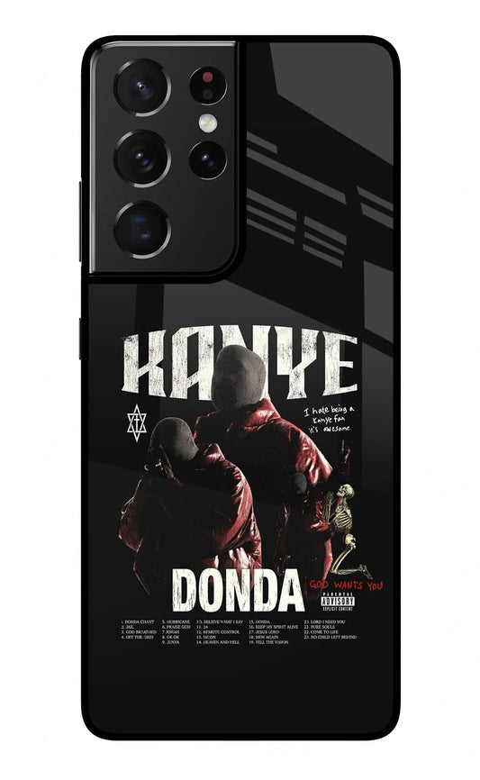 Donda Kanye West Samsung S21 Ultra Glass Case