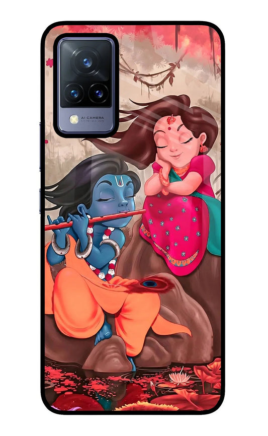 Radhe Krishna Vivo V21 Back Cover