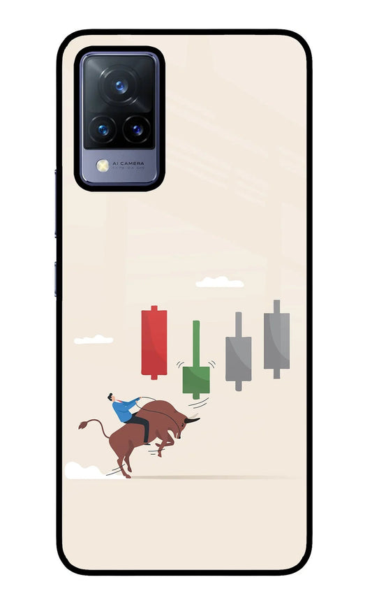 Bull Trading Momentum Vivo V21 Glass Case