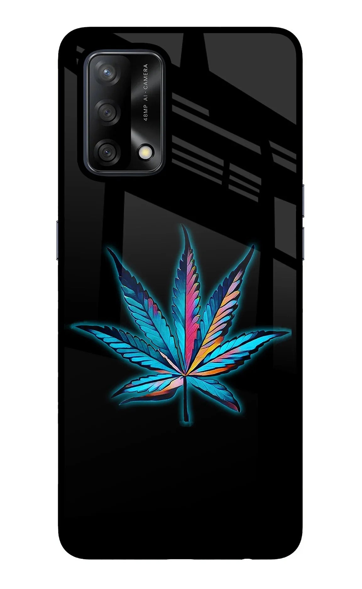 Weed Oppo F19/F19s Back Cover