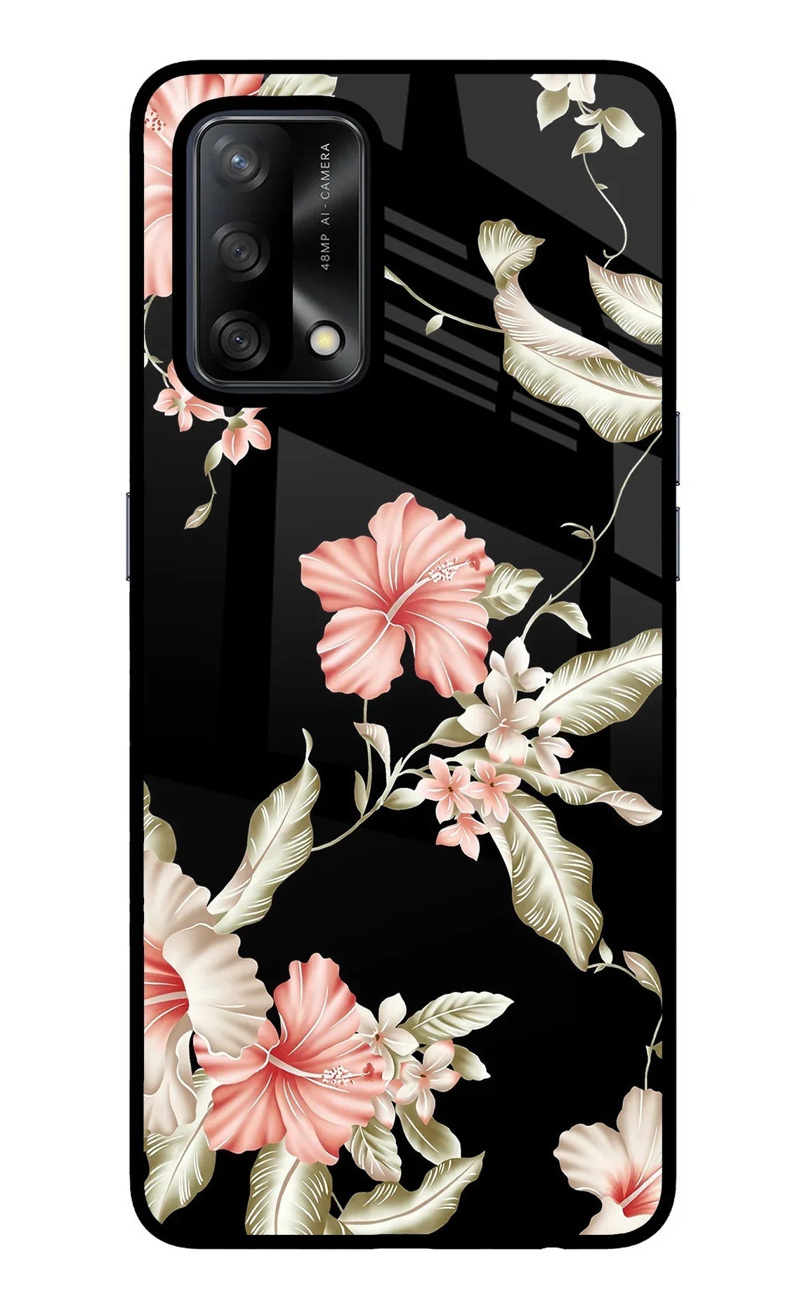 Flowers Oppo F19/F19s Back Cover