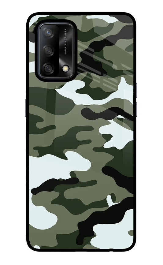 Camouflage Oppo F19/F19s Back Cover