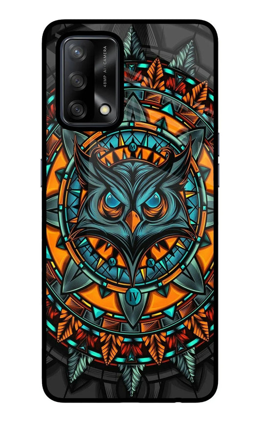 Angry Owl Art Oppo F19/F19s Back Cover