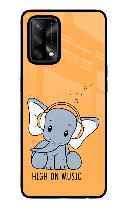 High On Music Oppo F19/F19s Back Cover