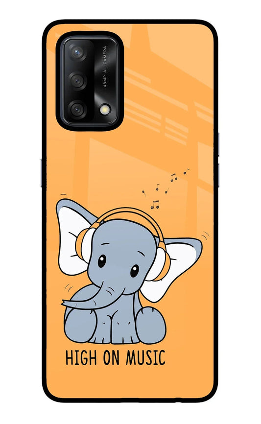 High On Music Oppo F19/F19s Back Cover