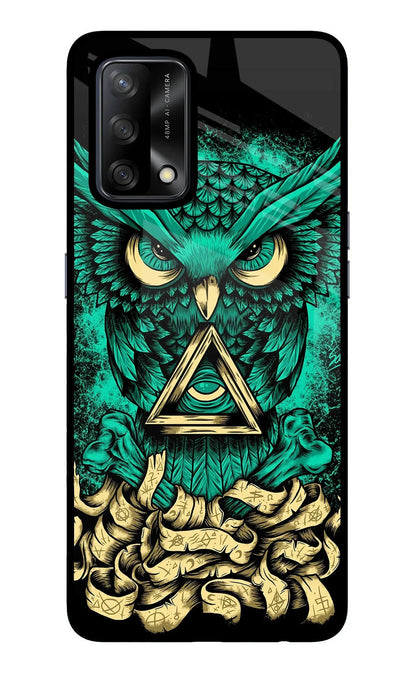 Green Owl Oppo F19/F19s Back Cover