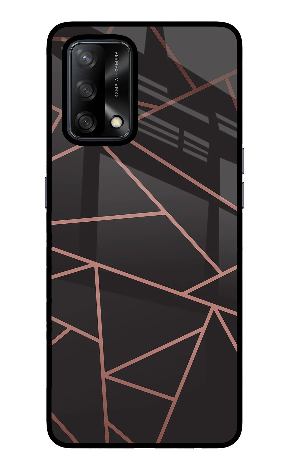 Geometric Pattern Oppo F19/F19s Back Cover