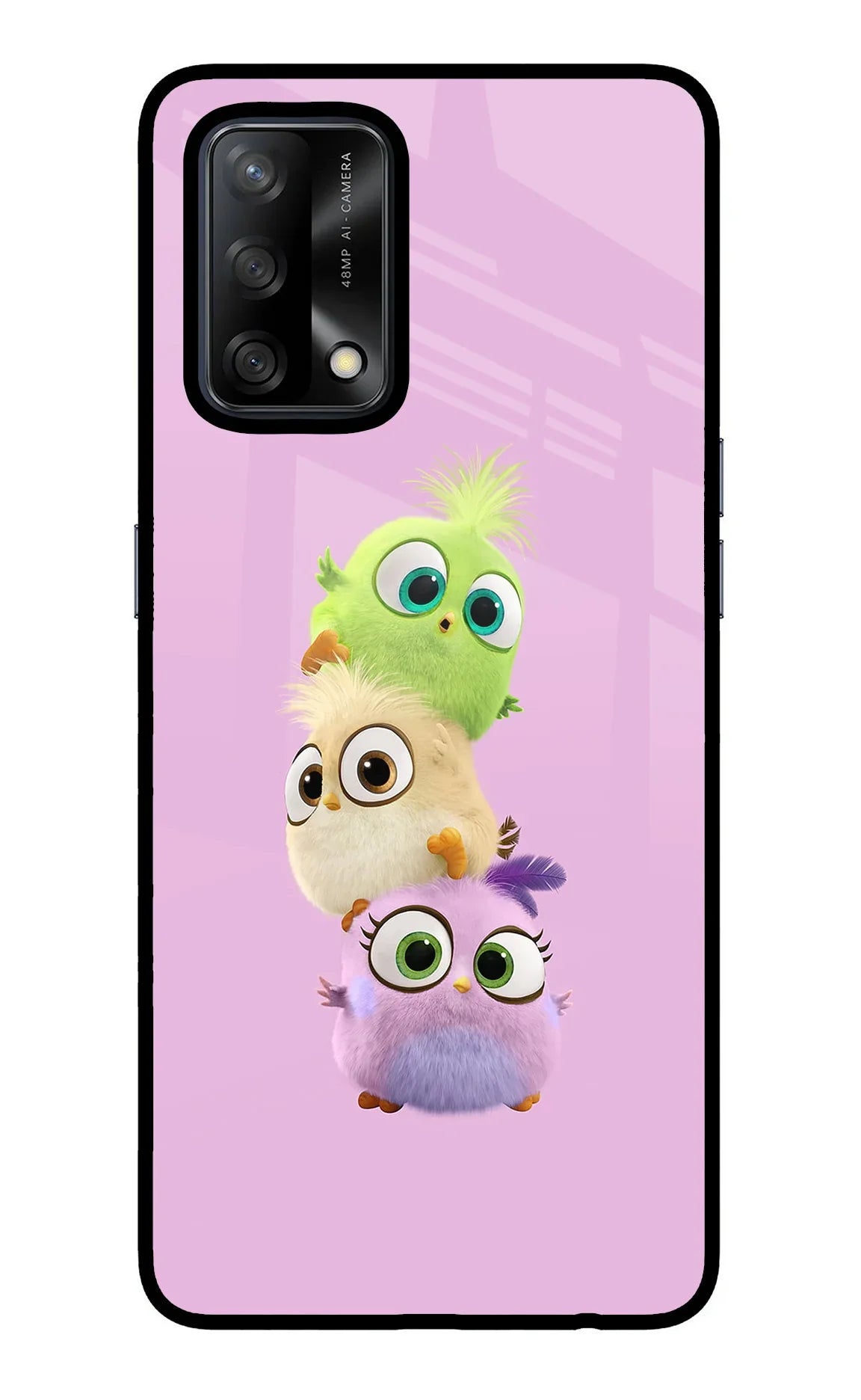 Cute Little Birds Oppo F19/F19s Back Cover