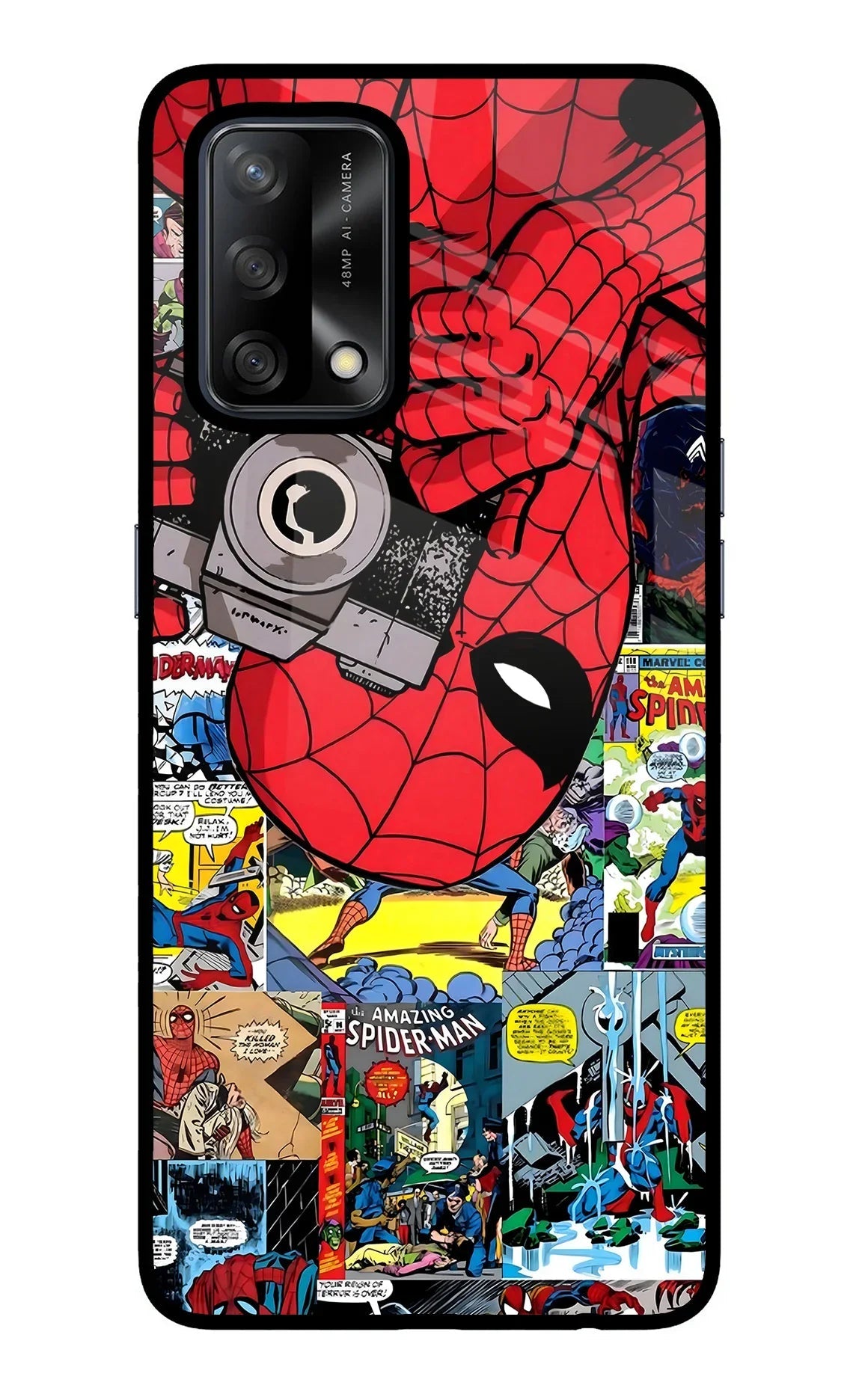 Spider Man Oppo F19/F19s Back Cover