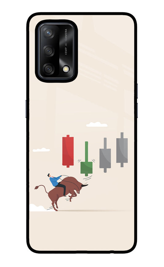 Bull Trading Momentum Oppo F19/F19s Glass Case