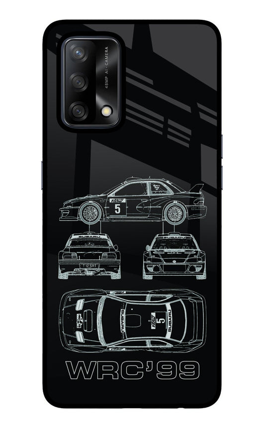 WRC'99 Oppo F19/F19s Glass Case