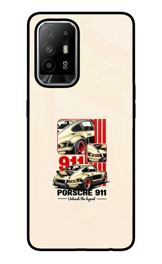 Classic Porsche 911 Oppo F19 Pro+ Back Cover