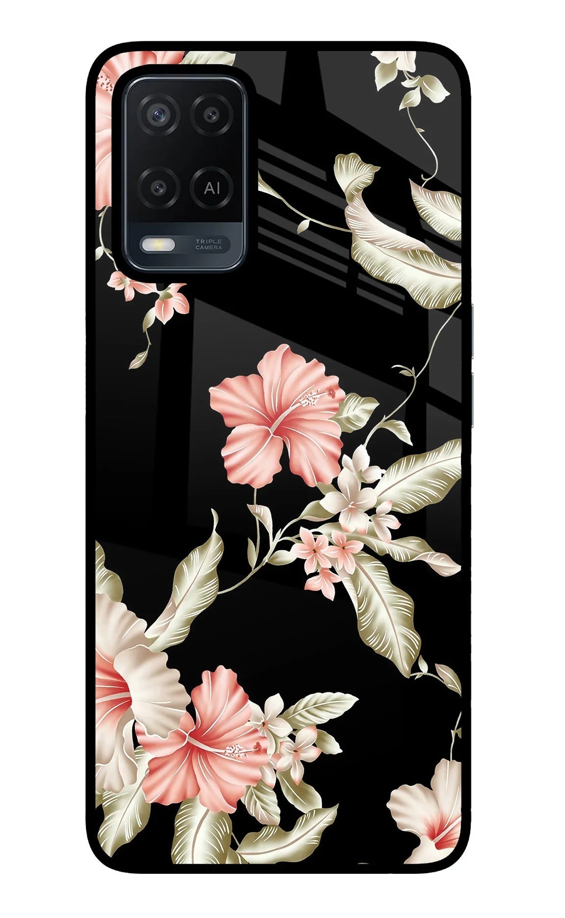 Flowers Oppo A54 Back Cover