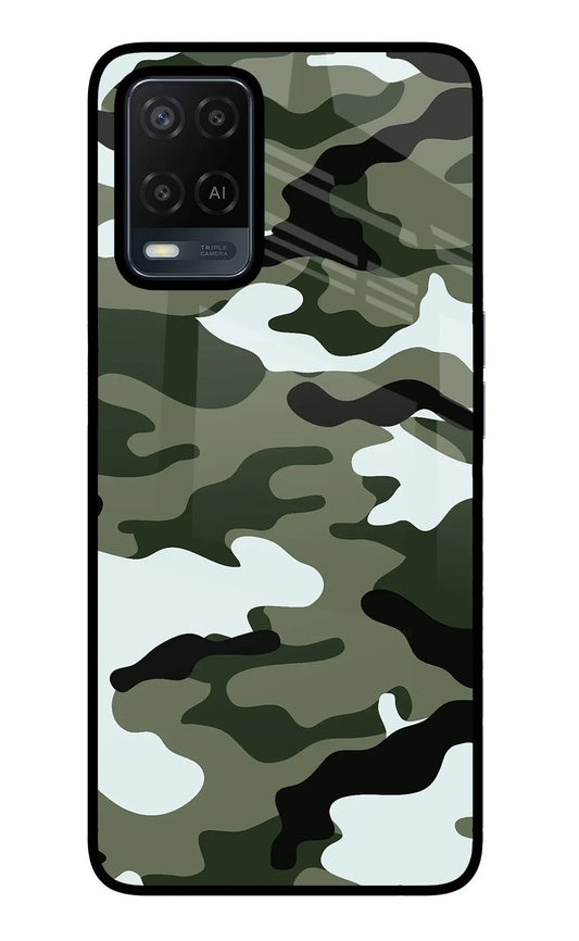 Camouflage Oppo A54 Back Cover