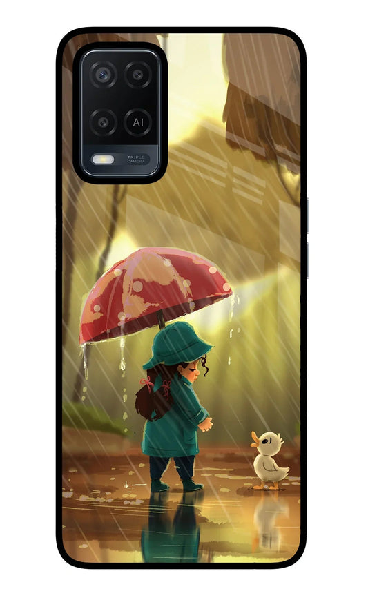 Rainy Day Oppo A54 Back Cover