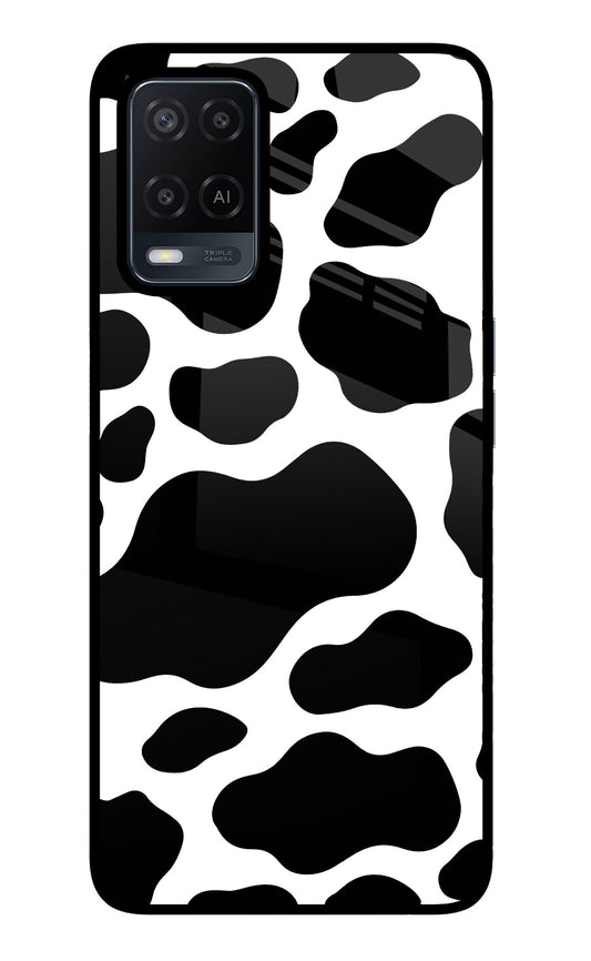 Cow Spots Oppo A54 Glass Case