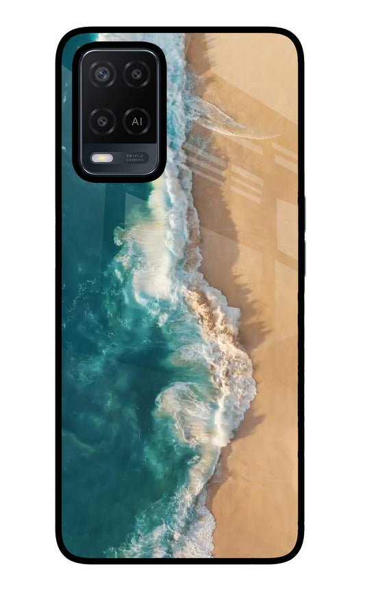 Ocean Beach Oppo A54 Glass Case