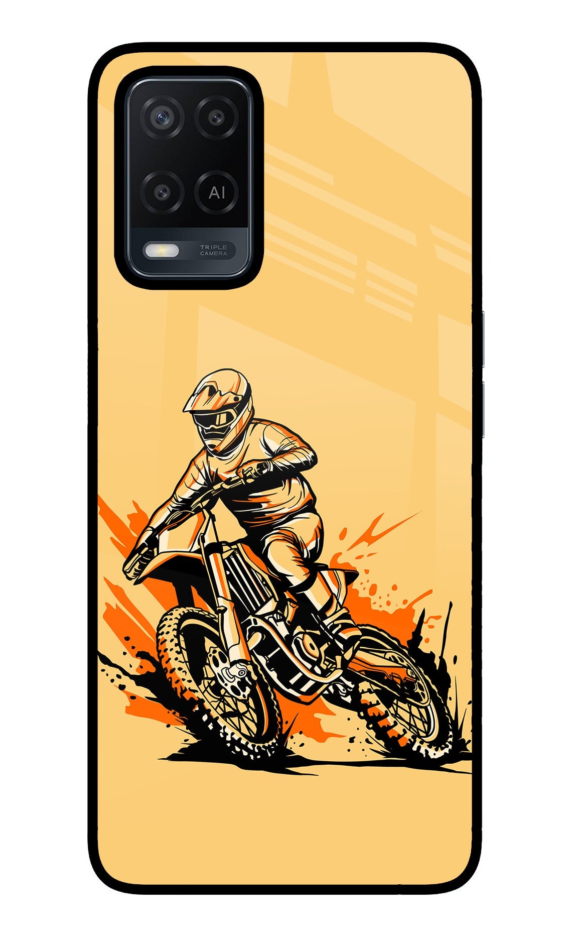 Off-Road Fury Oppo A54 Glass Case