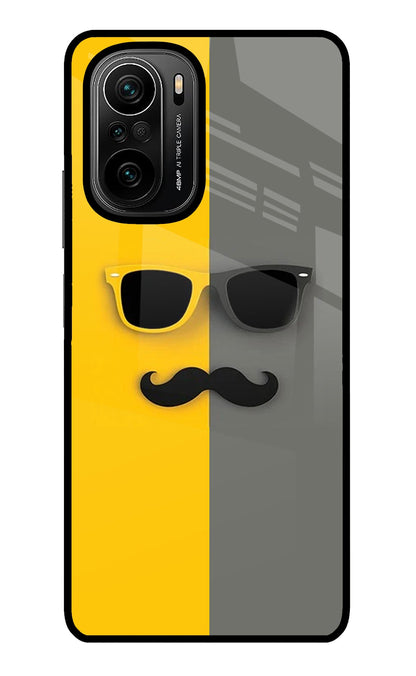 Sunglasses with Mustache Mi 11X/11X Pro Back Cover