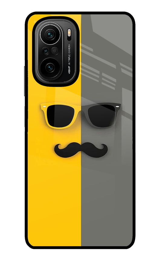 Sunglasses with Mustache Mi 11X/11X Pro Back Cover