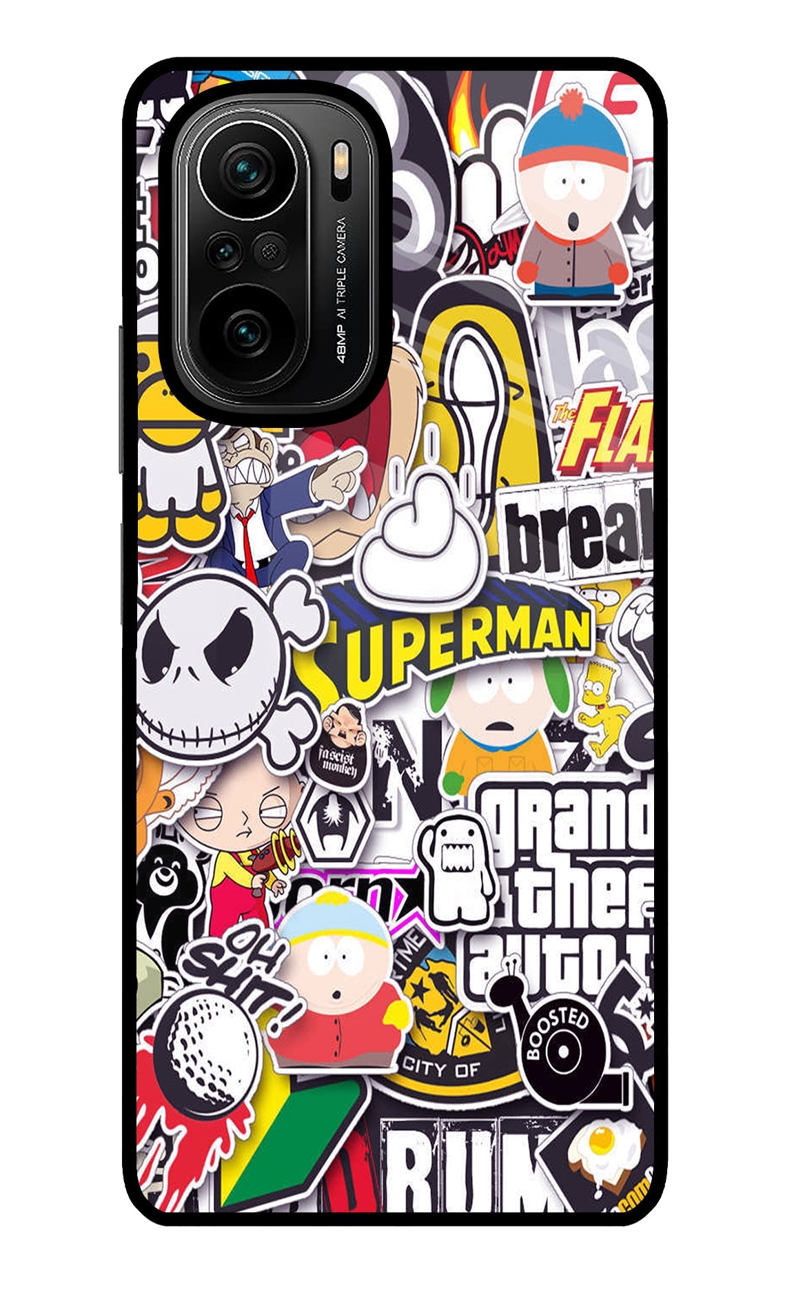 Sticker Bomb Mi 11X/11X Pro Back Cover