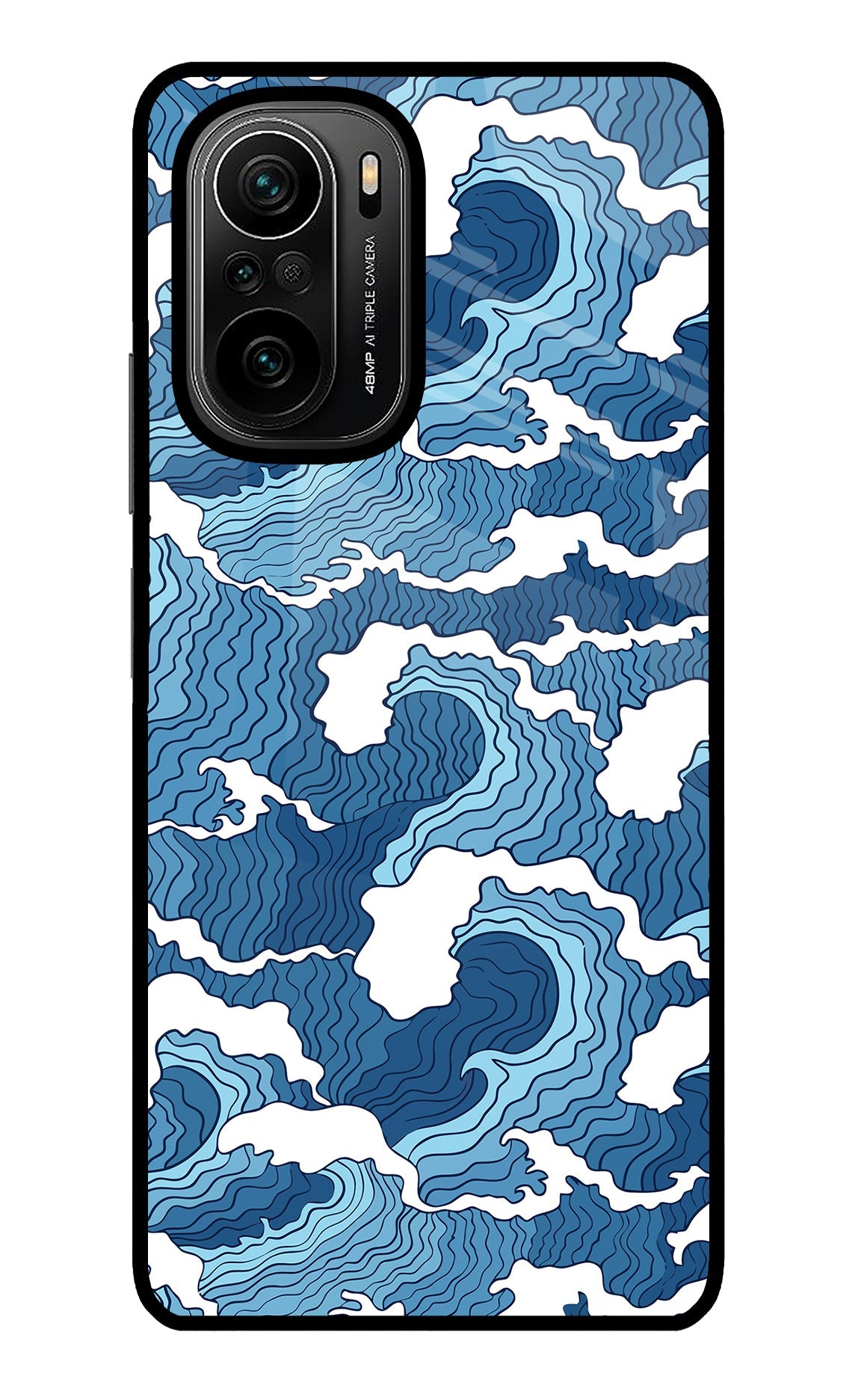 Blue Waves Mi 11X/11X Pro Back Cover