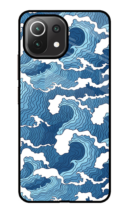 Blue Waves Mi 11 Lite Back Cover