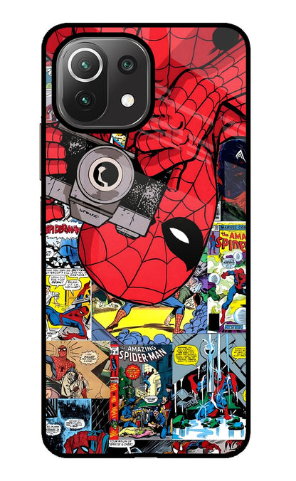 Spider Man Mi 11 Lite Back Cover