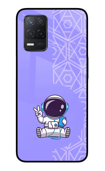 Cute Astronaut Chilling Realme 8 5G/8s 5G Back Cover