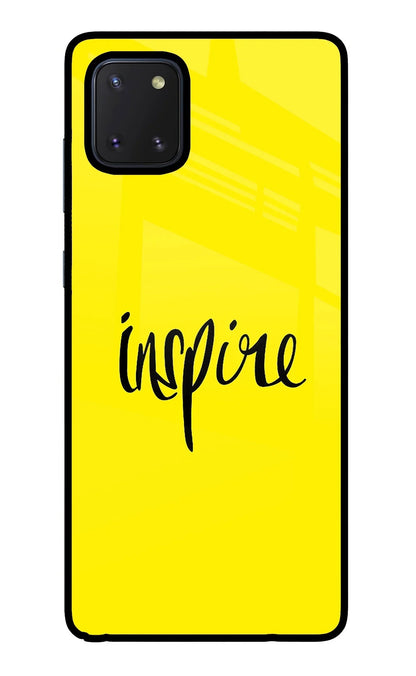 Inspire Samsung Note 10 Lite Back Cover