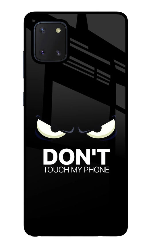 Don'T Touch My Phone Samsung Note 10 Lite Back Cover