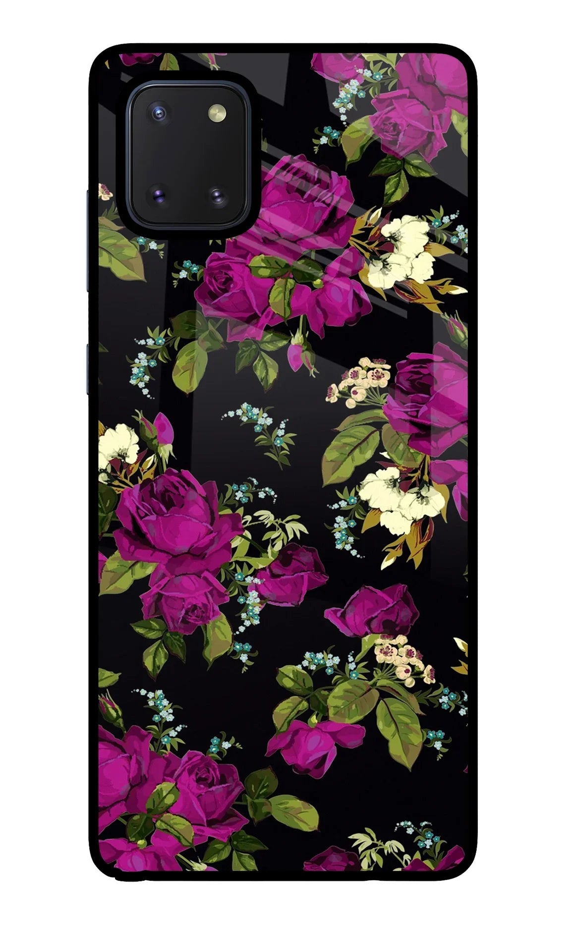 Flowers Samsung Note 10 Lite Glass Case