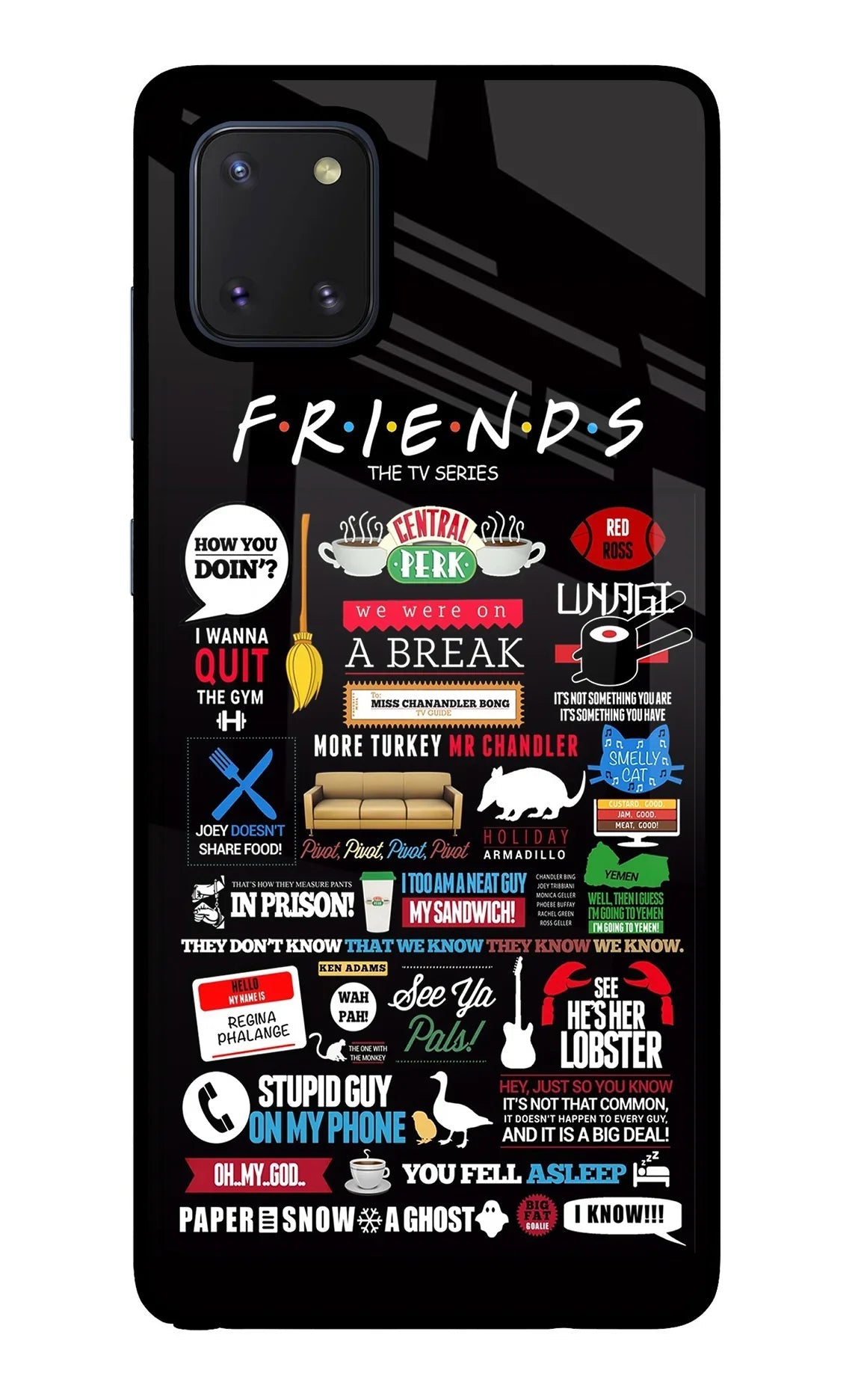 FRIENDS Samsung Note 10 Lite Back Cover