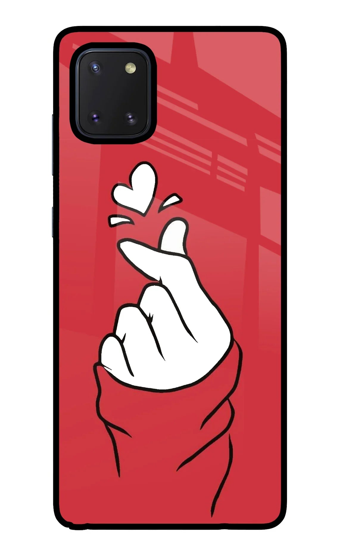 Korean Love Sign Samsung Note 10 Lite Back Cover