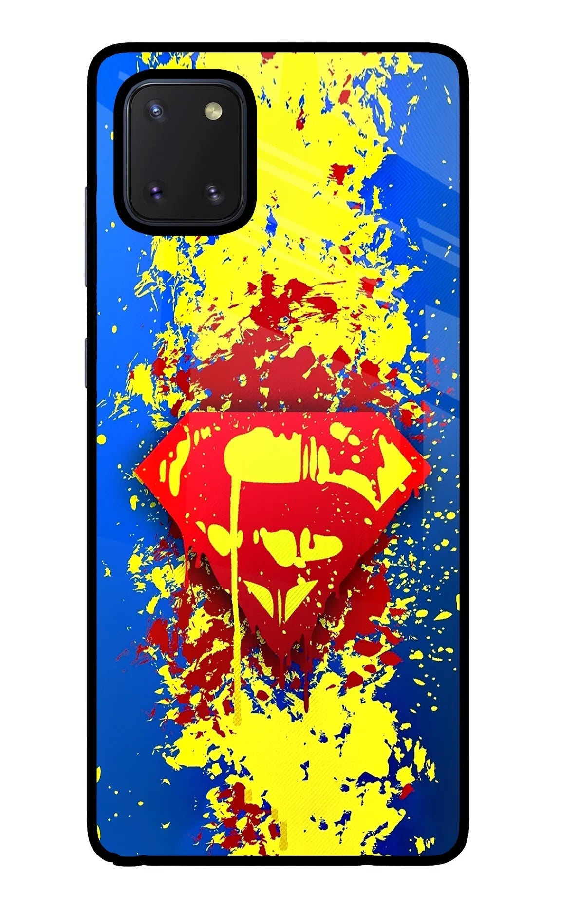 Superman logo Samsung Note 10 Lite Glass Case
