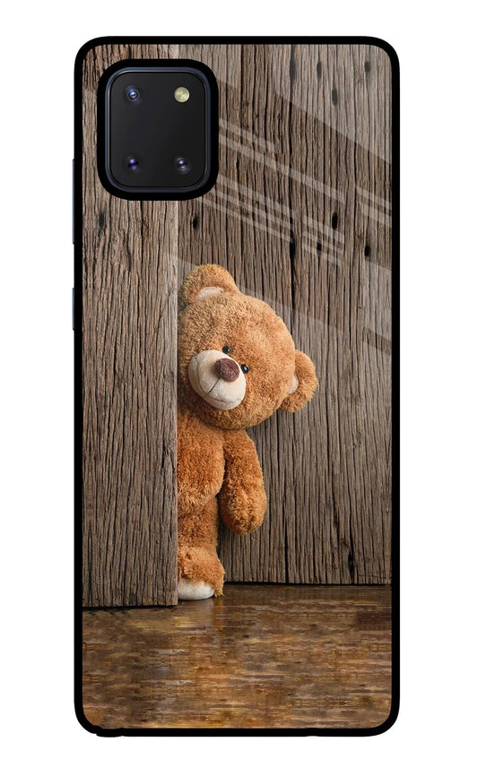 Teddy Wooden Samsung Note 10 Lite Back Cover