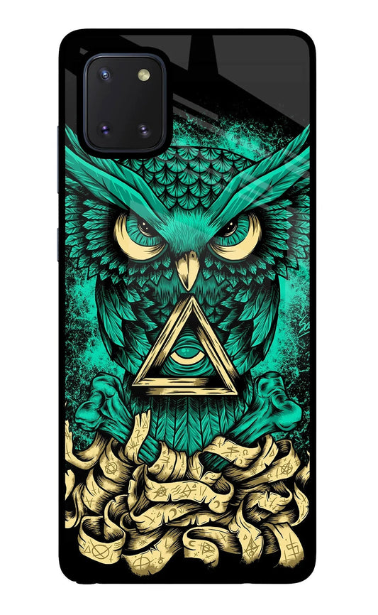 Green Owl Samsung Note 10 Lite Back Cover