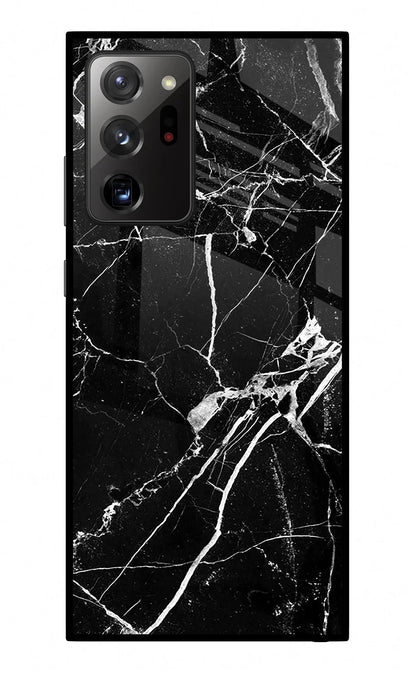 Black Marble Pattern Samsung Note 20 Ultra Back Cover