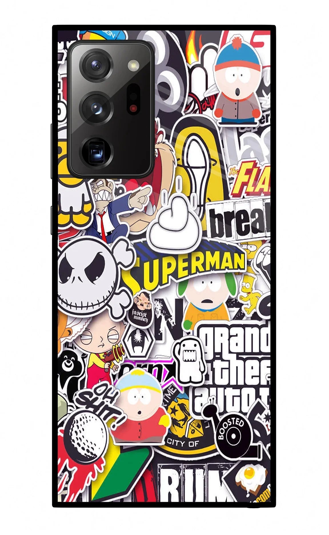 Sticker Bomb Samsung Note 20 Ultra Back Cover