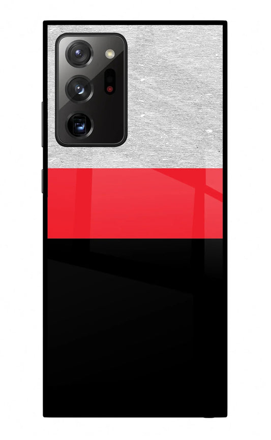 Tri Color Pattern Samsung Note 20 Ultra Back Cover