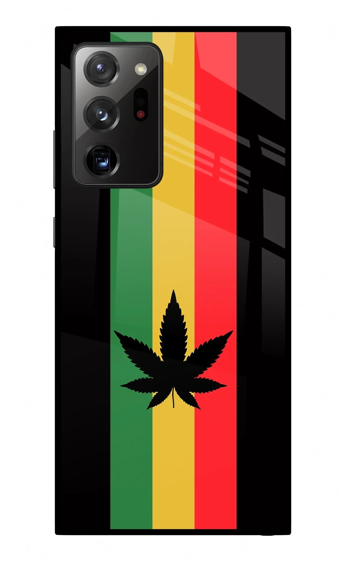 Weed Flag Samsung Note 20 Ultra Glass Case