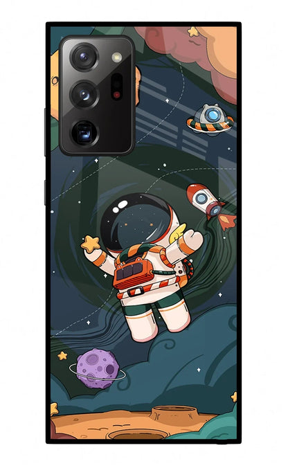 Cartoon Astronaut Samsung Note 20 Ultra Back Cover