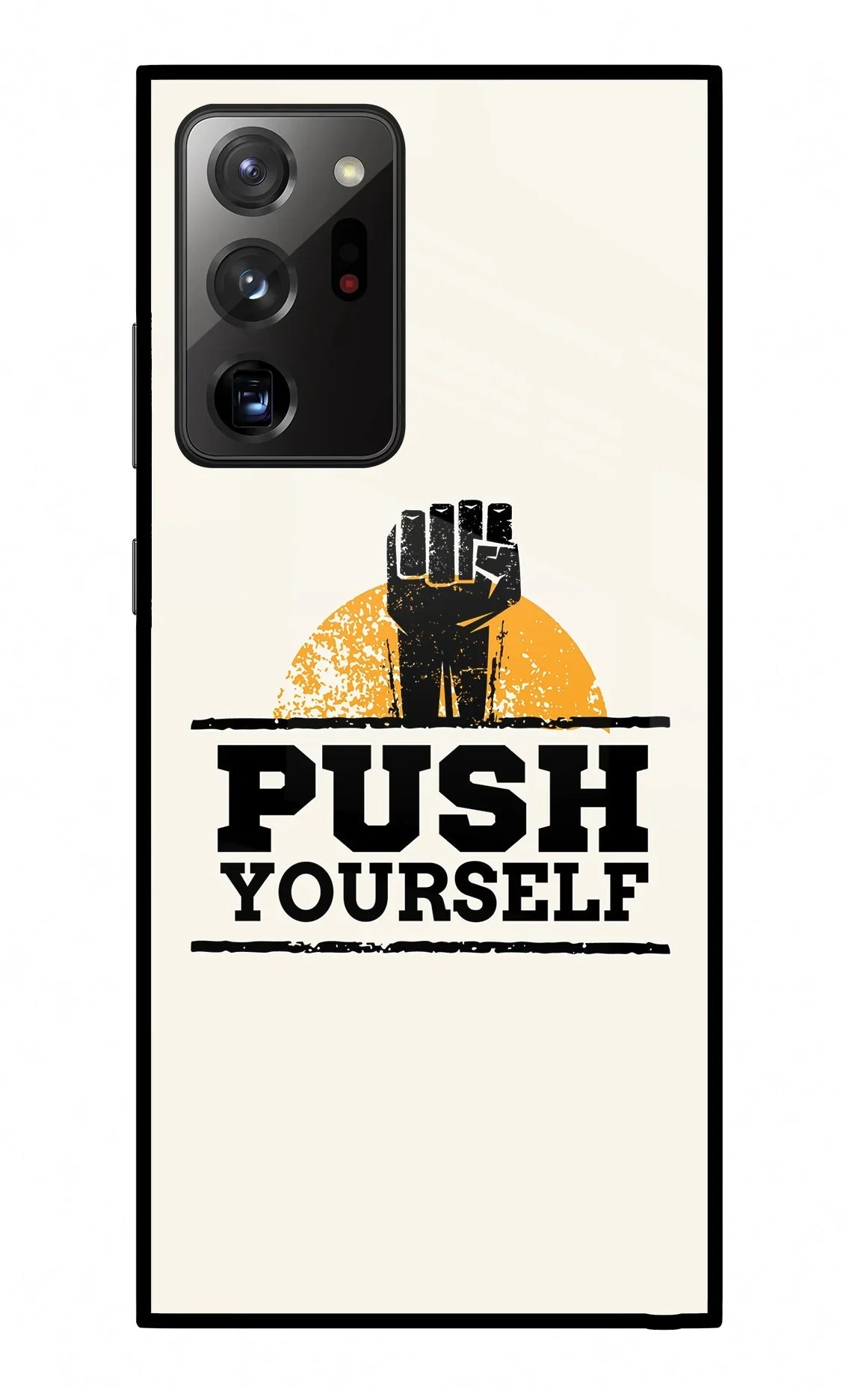 Push Yourself Samsung Note 20 Ultra Glass Case