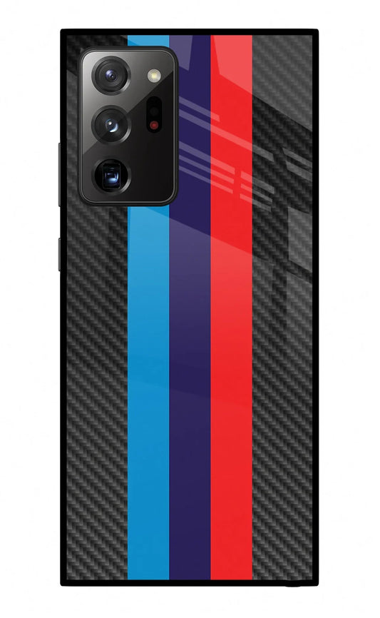 BMW Stripes Pattern Samsung Note 20 Ultra Back Cover