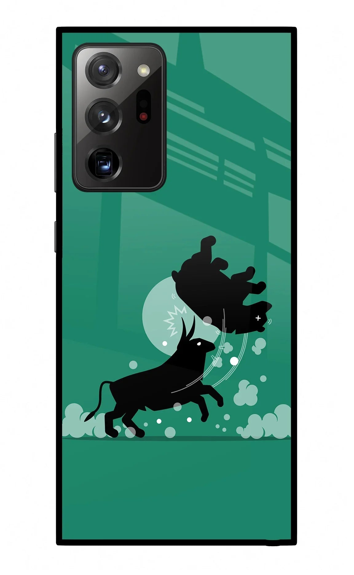 Bull Conqueror Samsung Note 20 Ultra Glass Case
