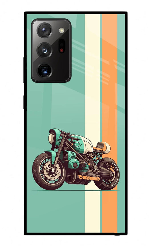 Striped Moto Drift Samsung Note 20 Ultra Back Cover