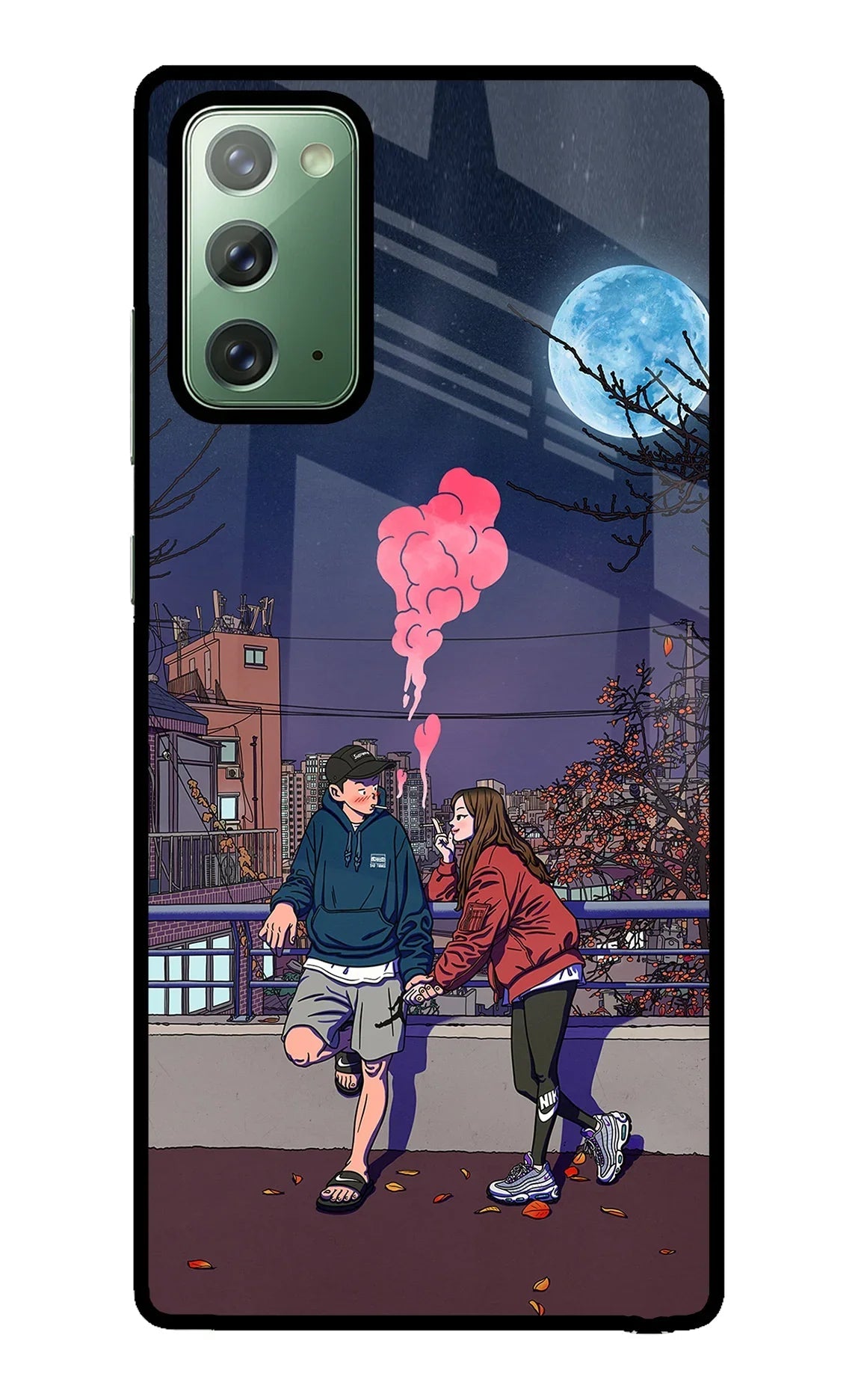 Chilling Couple Samsung Note 20 Back Cover