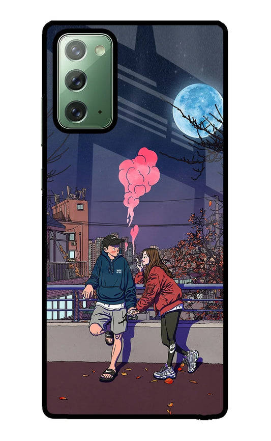 Chilling Couple Samsung Note 20 Back Cover