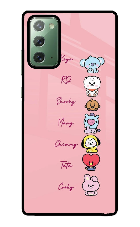 BTS names Samsung Note 20 Glass Case